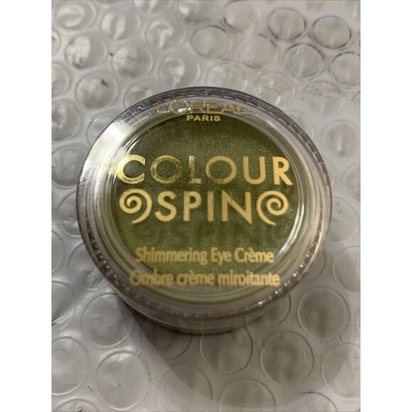 L'Oreal Colour Spin Shimmering Eyeshadow Green Piece sealed full size 0.12 oz - Picture 2 of 3